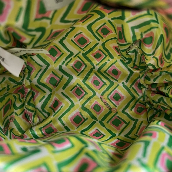 Lilly Pulitzer Target 20th Anniversary Floral Round Cosmetic Bag Clutch Purse - Picture 3 of 4